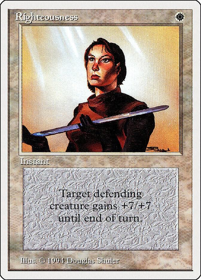 Righteousness 37 card from Summer Magic