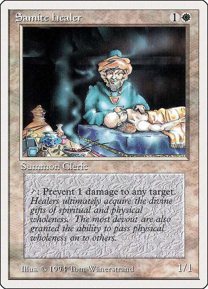 Samite Healer 38 card from Summer Magic