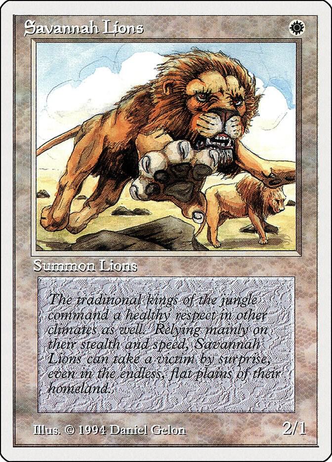 Savannah Lions 39 card from Summer Magic