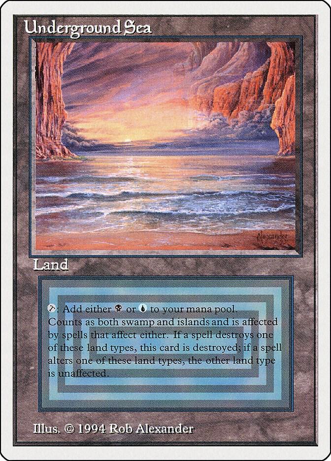Underground Sea 290 card from Summer Magic