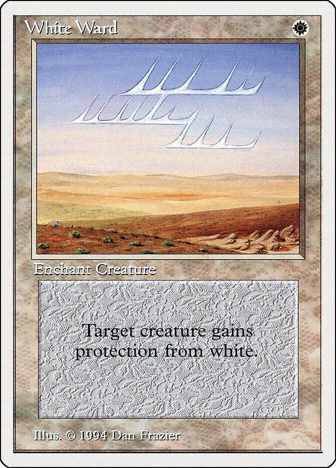 White Ward 45 card from Summer Magic