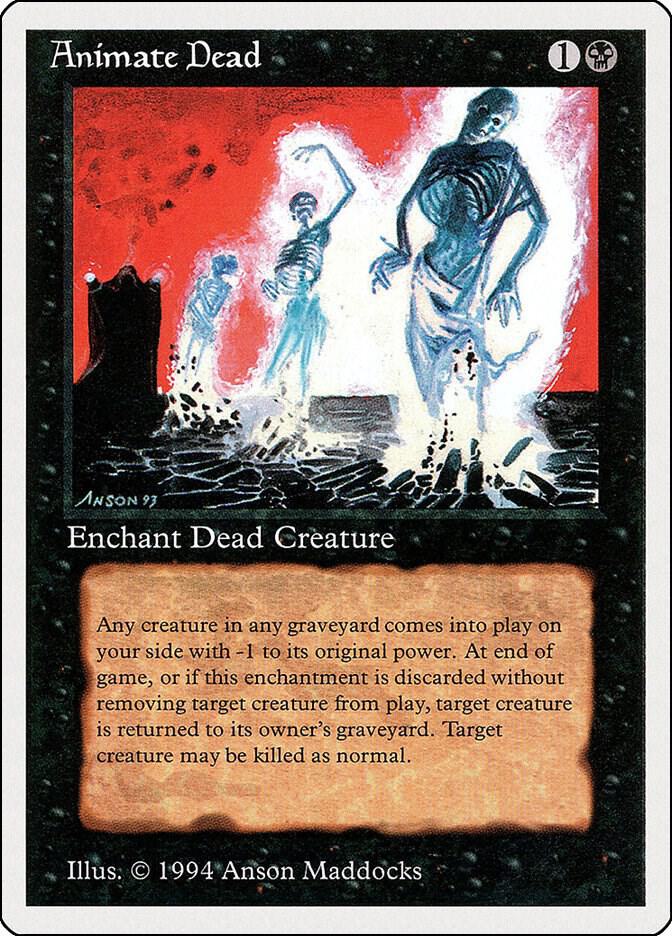 Animate Dead 93 card from Summer Magic