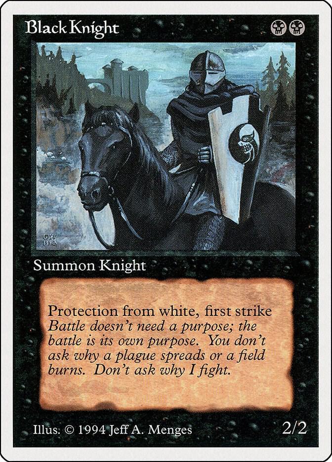 Black Knight 95 card from Summer Magic