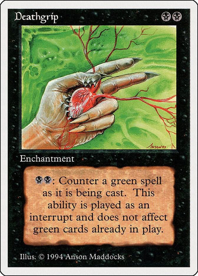 Deathgrip 101 card from Summer Magic
