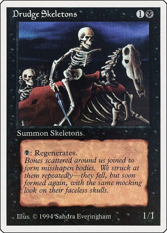 Drudge Skeletons 107 card from Summer Magic