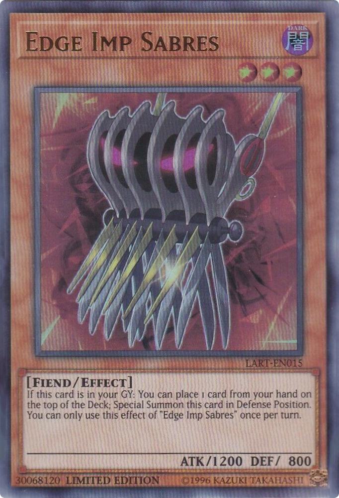 Edge Imp Sabres LART-EN015 card from The Lost Art Promotion