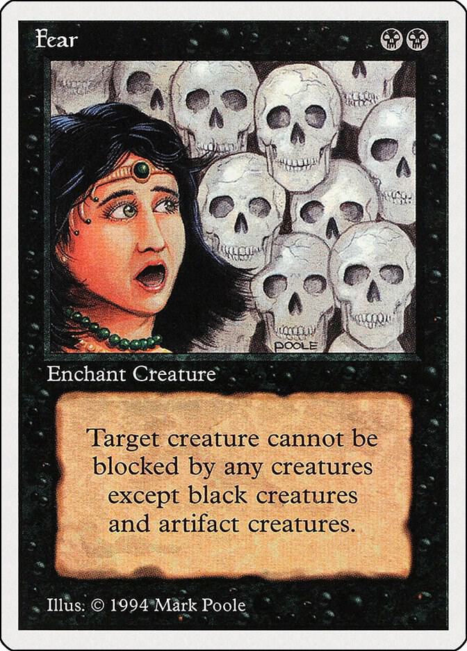 Fear 111 card from Summer Magic