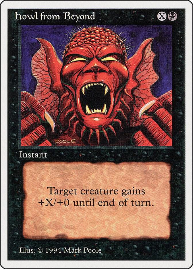 Howl from Beyond 114 card from Summer Magic