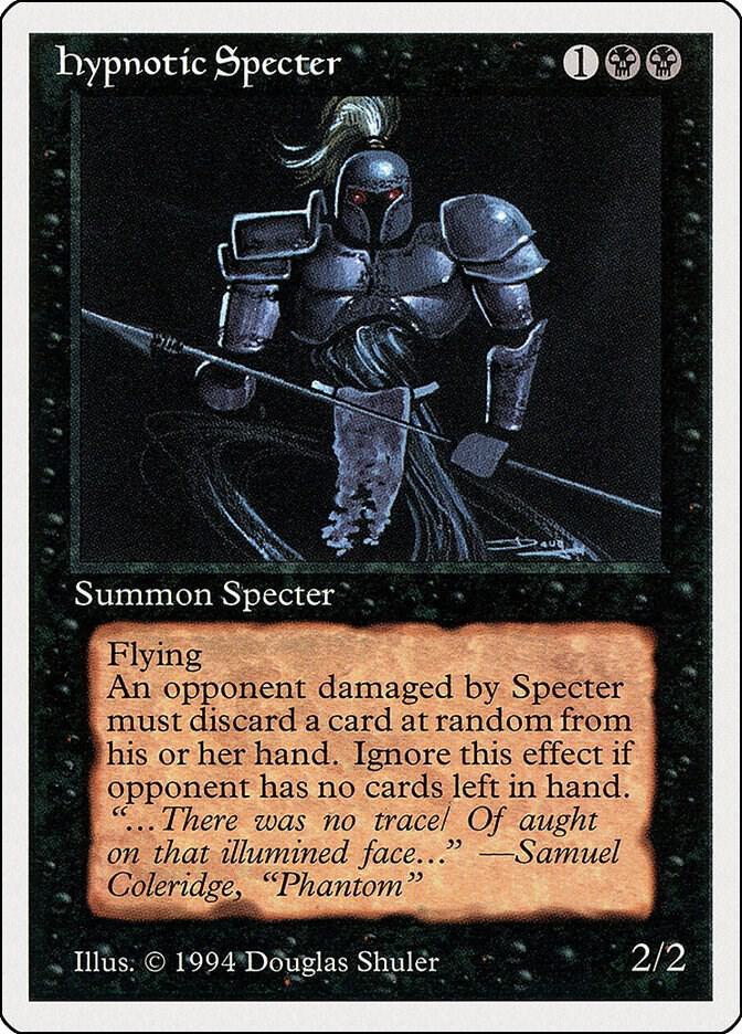 Hypnotic Specter 115 card from Summer Magic