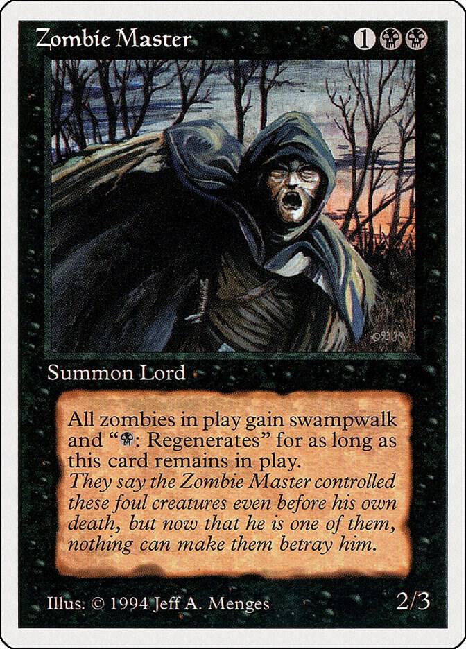 Zombie Master 138 card from Summer Magic