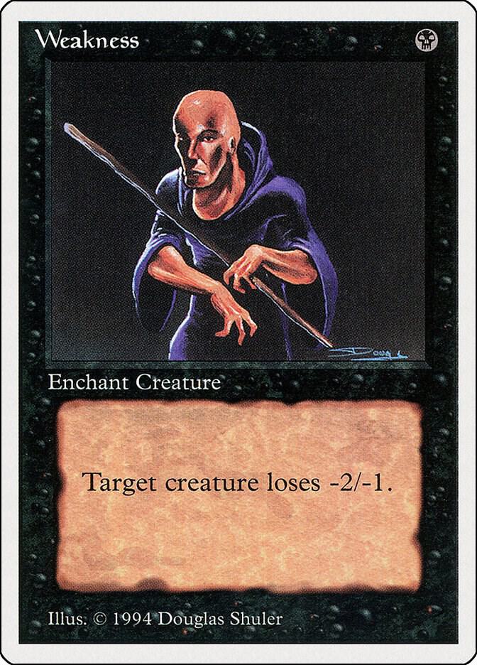 Weakness 136 card from Summer Magic