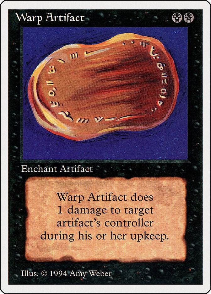 Warp Artifact 135 card from Summer Magic