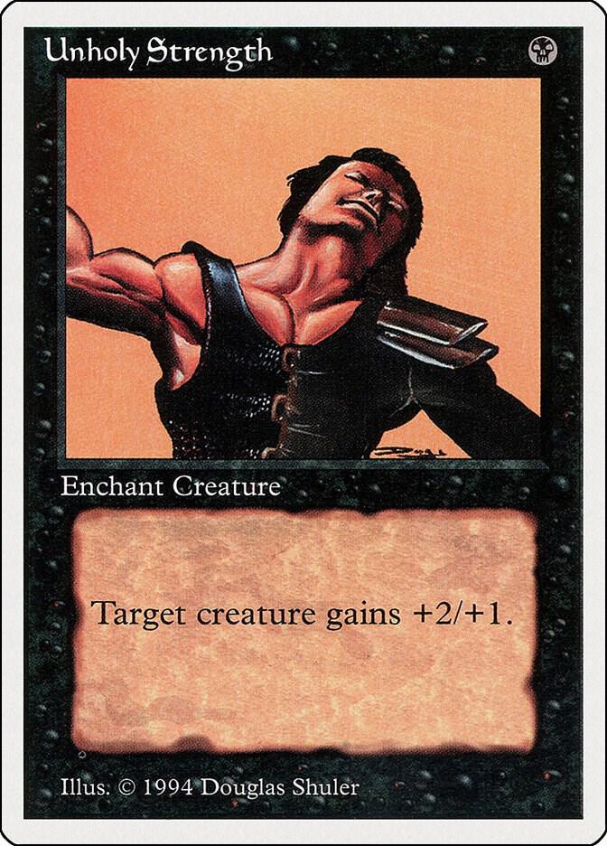 Unholy Strength 133 card from Summer Magic