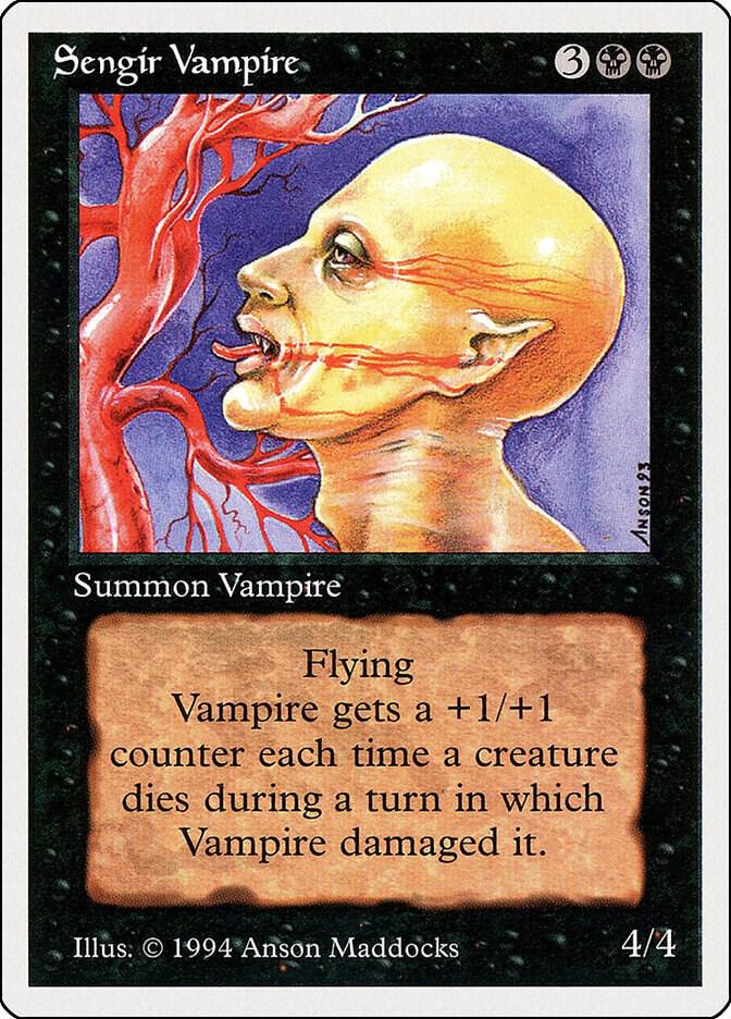 Sengir Vampire 129 card from Summer Magic