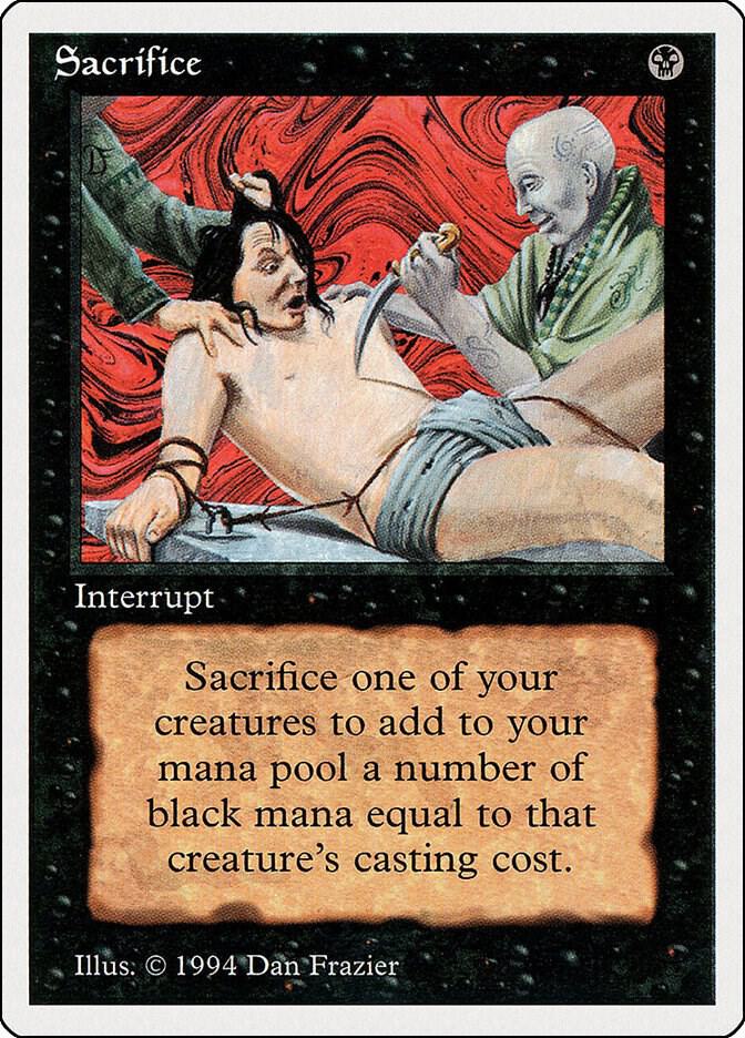 Sacrifice 126 card from Summer Magic