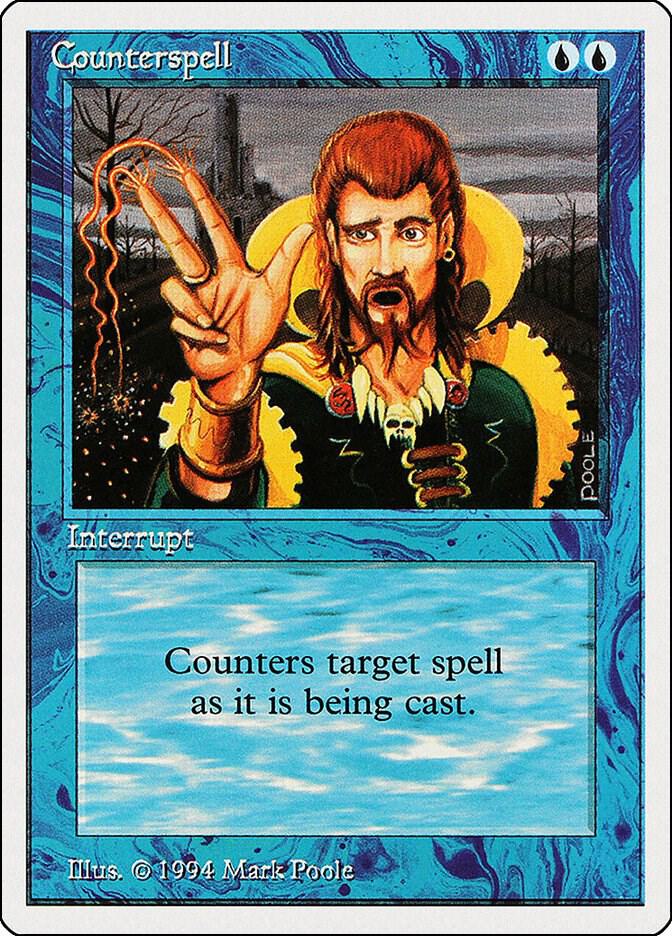 Counterspell 54 card from Summer Magic