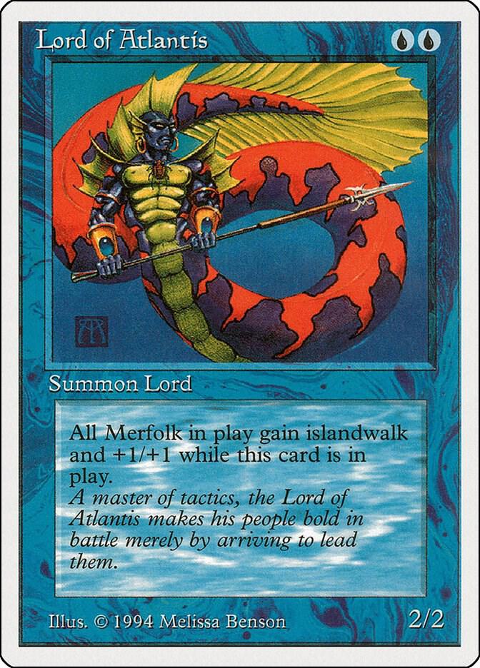 Lord of Atlantis 64 card from Summer Magic