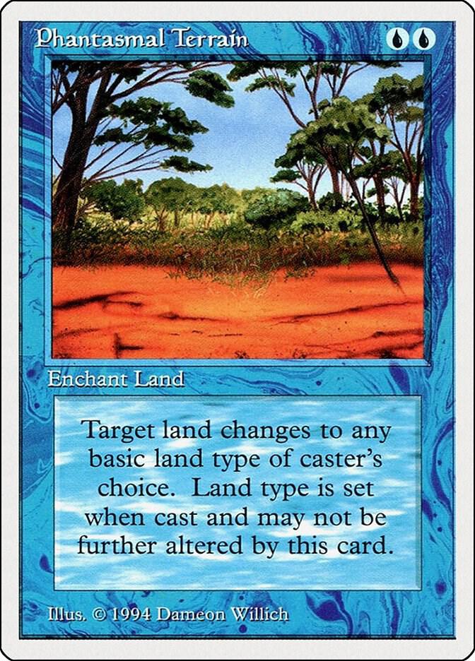 Phantasmal Terrain 70 card from Summer Magic