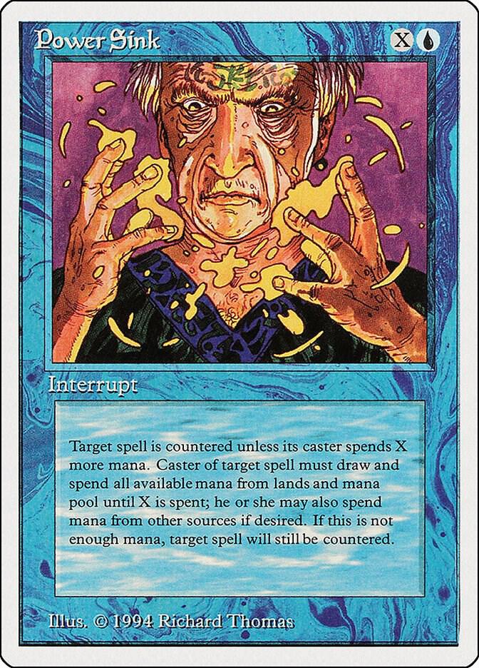 Power Sink 74 card from Summer Magic