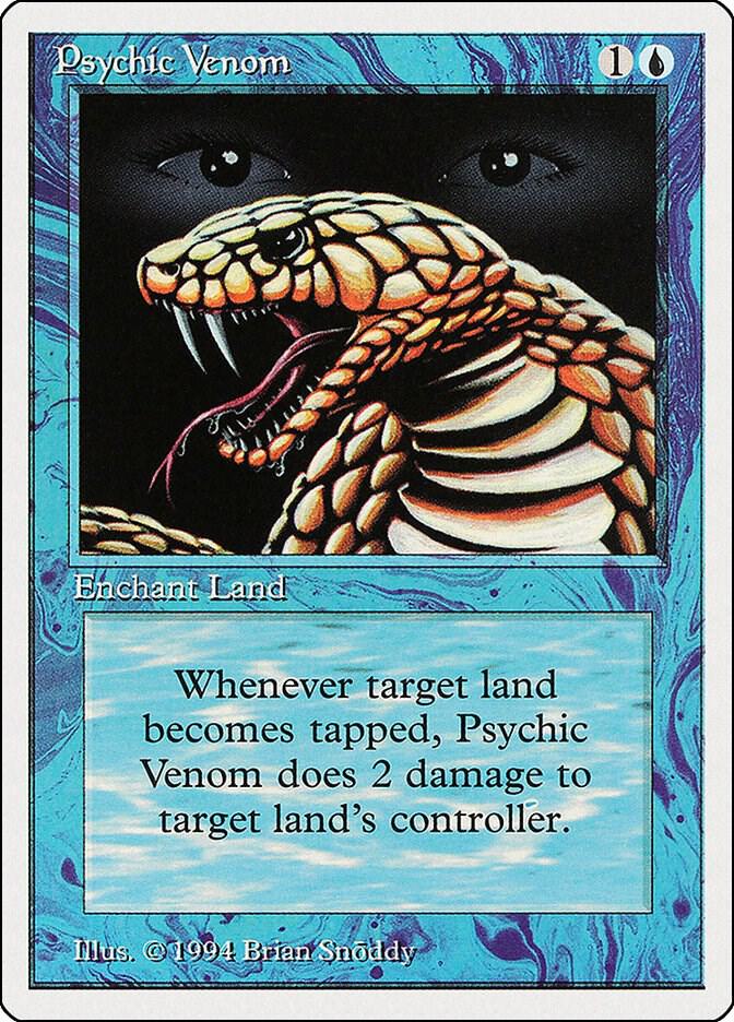 Psychic Venom 76 card from Summer Magic