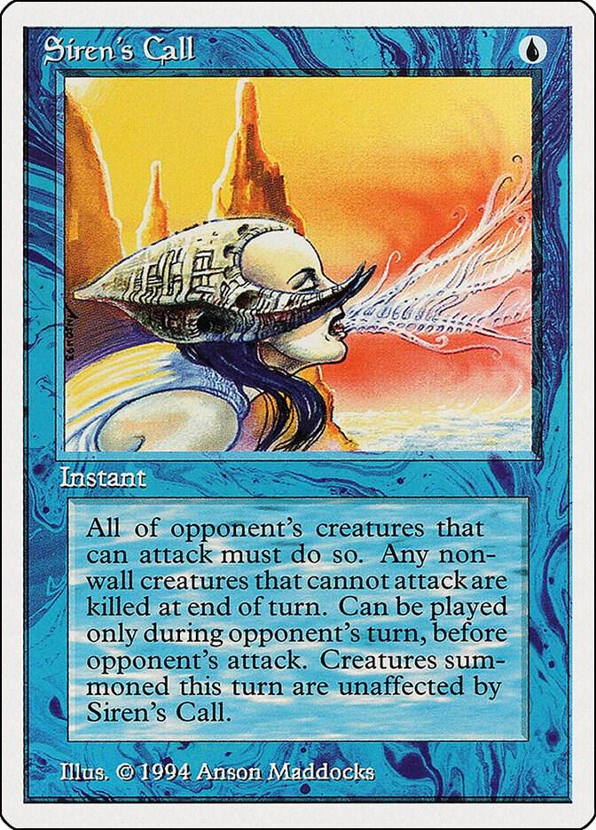 Siren's Call 80 card from Summer Magic