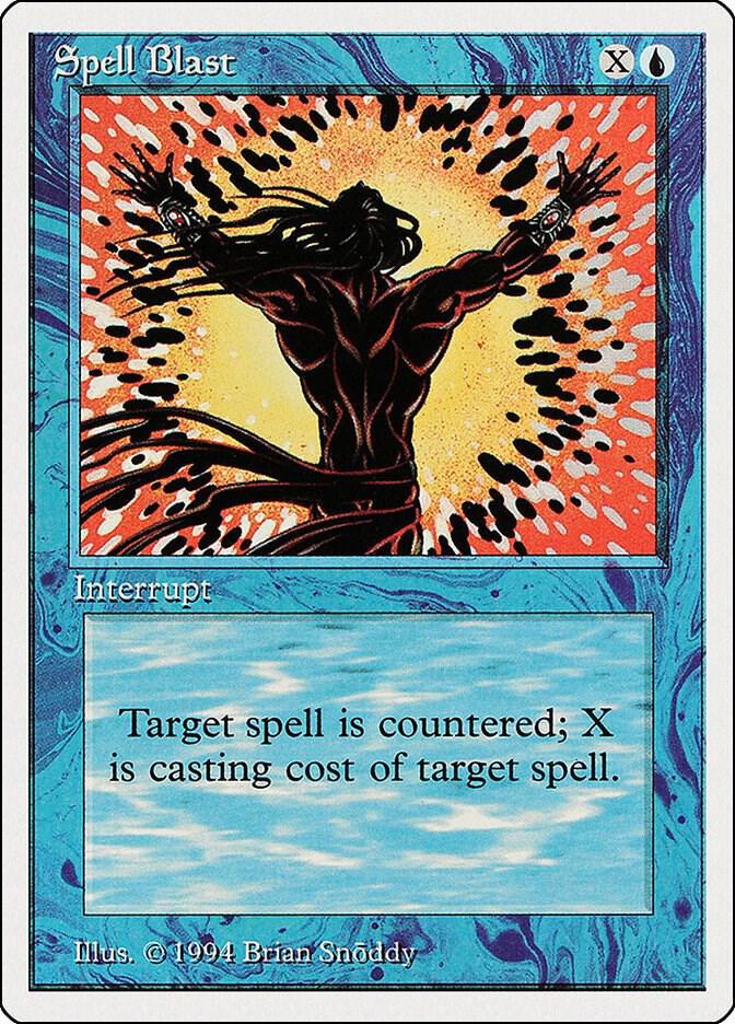 Spell Blast 82 card from Summer Magic
