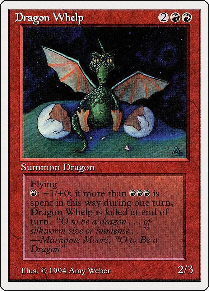 Dragon Whelp 143 card from Summer Magic