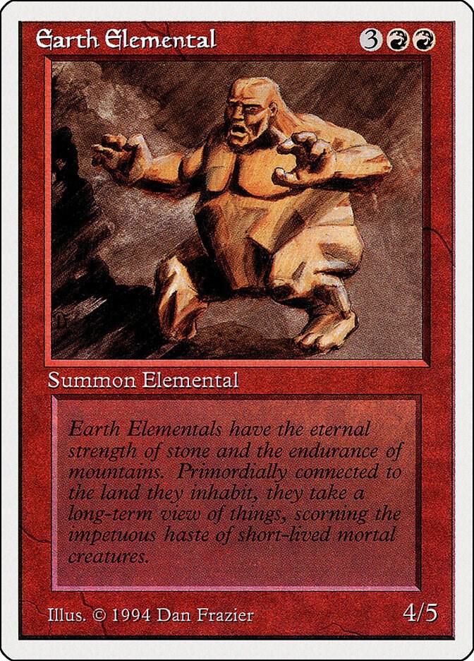 Earth Elemental 146 card from Summer Magic