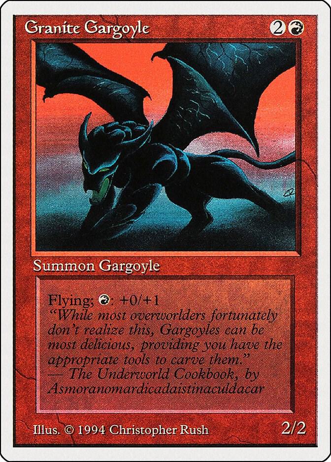 Granite Gargoyle 156 card from Summer Magic