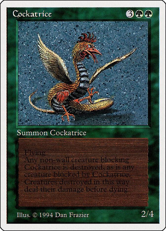 Cockatrice 189 card from Summer Magic