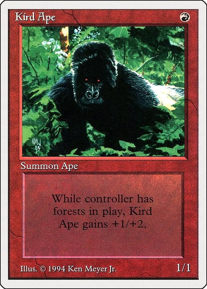 Kird Ape 161 card from Summer Magic