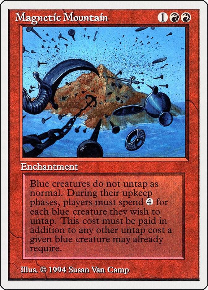 Magnetic Mountain 163 card from Summer Magic