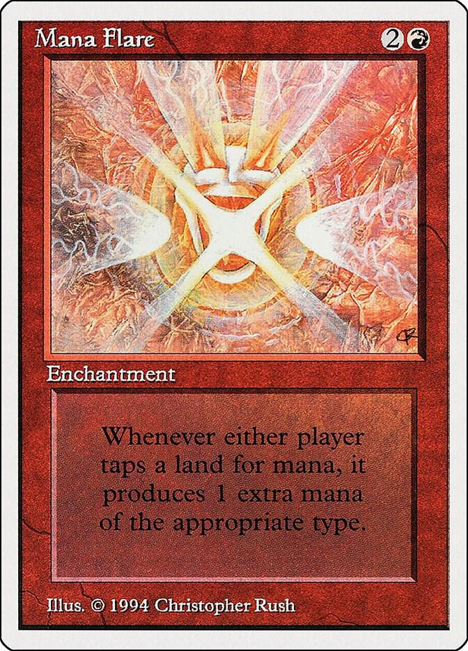 Mana Flare 164 card from Summer Magic