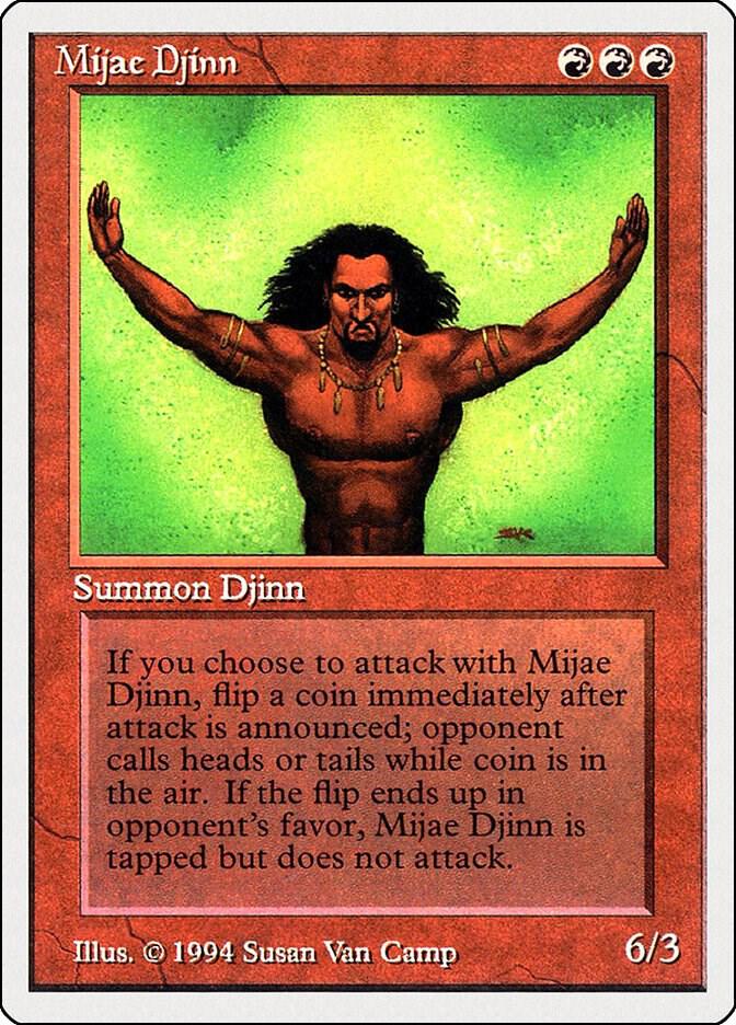 Mijae Djinn 166 card from Summer Magic