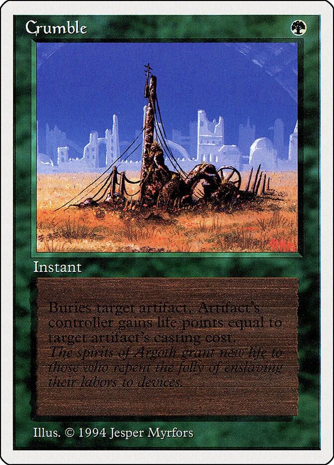 Crumble 191 card from Summer Magic