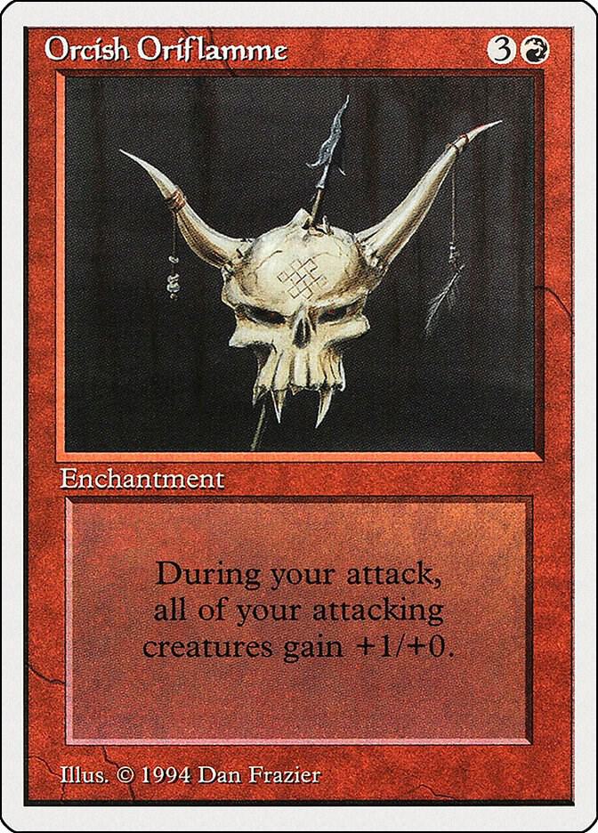 Orcish Oriflamme 169 card from Summer Magic