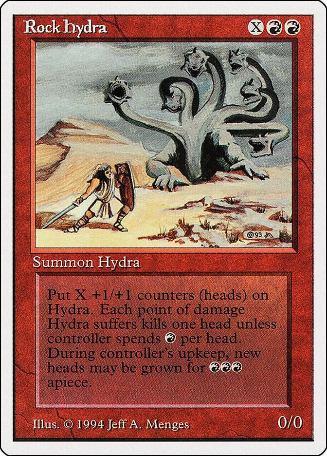 Rock Hydra 173 card from Summer Magic
