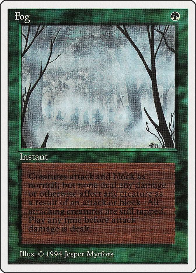 Fog 195 card from Summer Magic