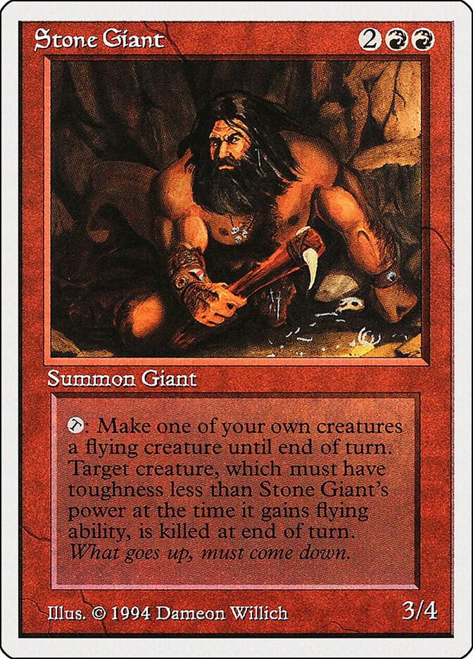 Stone Giant 179 card from Summer Magic