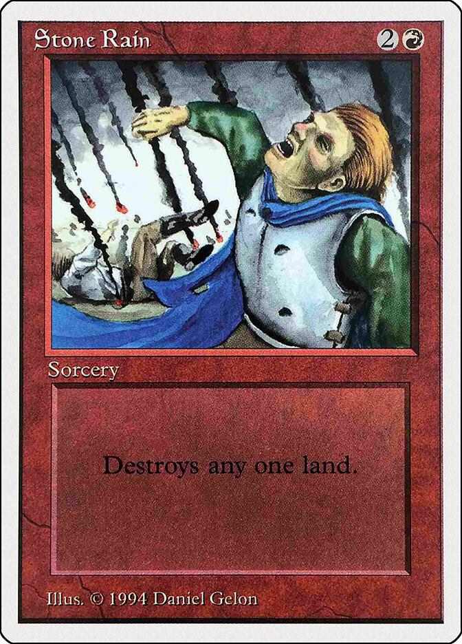 Stone Rain 180 card from Summer Magic