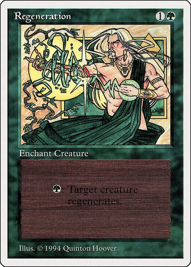 Regeneration 213 card from Summer Magic