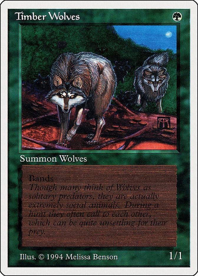 Timber Wolves 219 card from Summer Magic