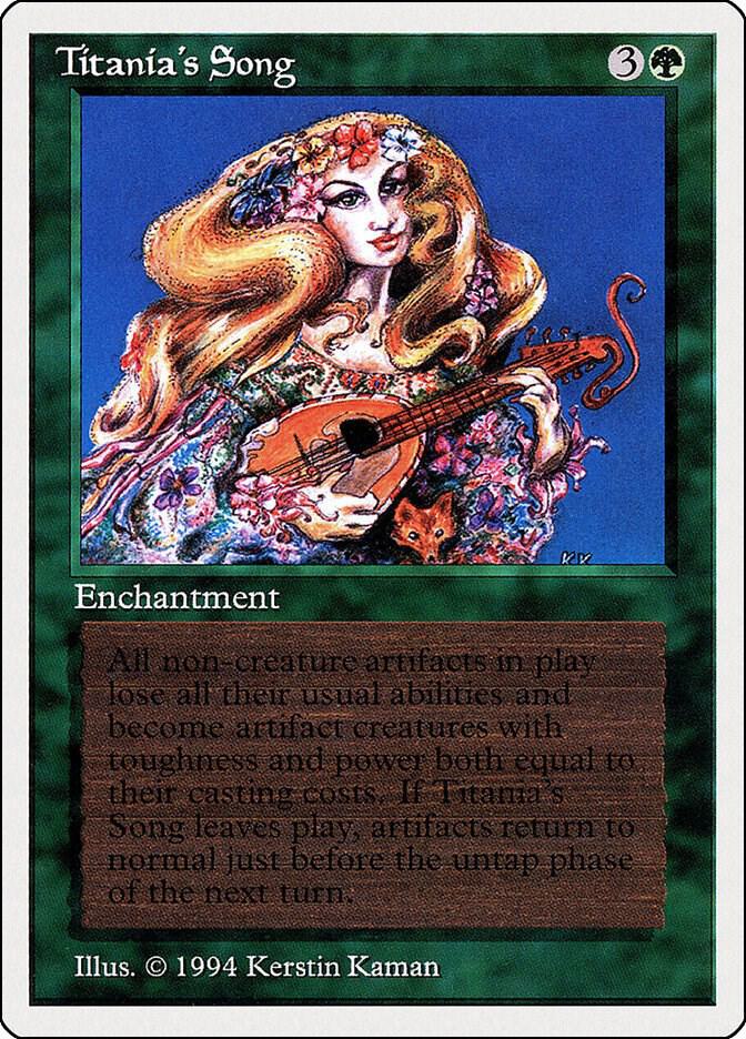 Titania's Song 220 card from Summer Magic