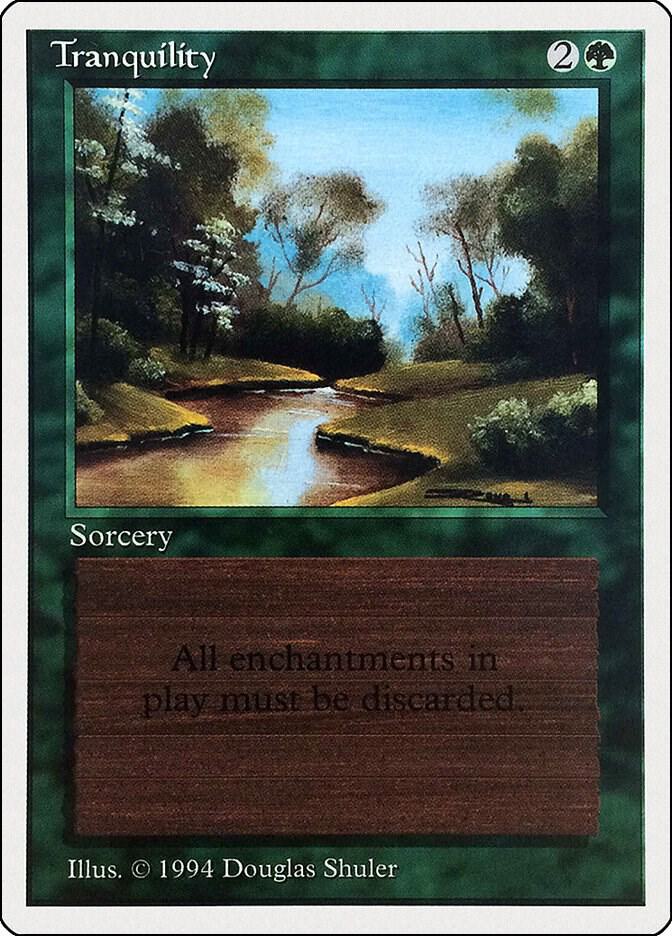 Tranquility 221 card from Summer Magic