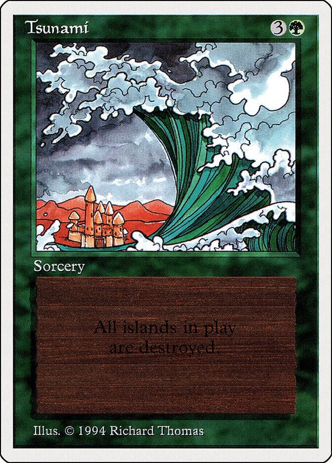 Tsunami 222 card from Summer Magic