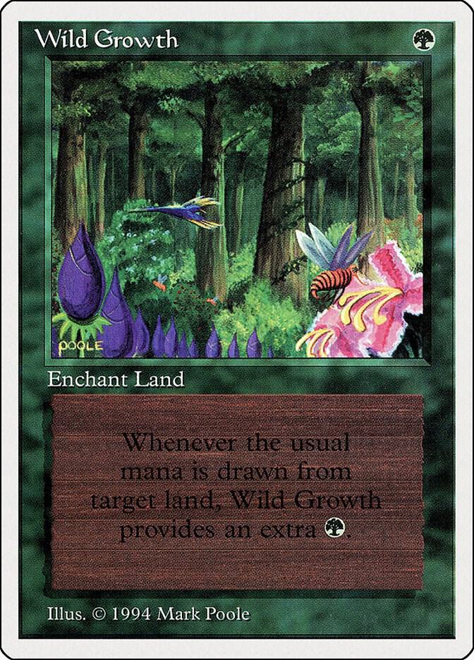 Wild Growth 230 card from Summer Magic