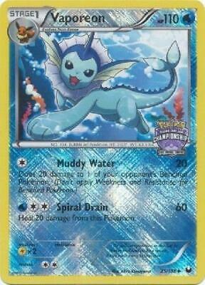 Vaporeon - 25/108 (State Championships) 025/108 card from League & Championship Cards