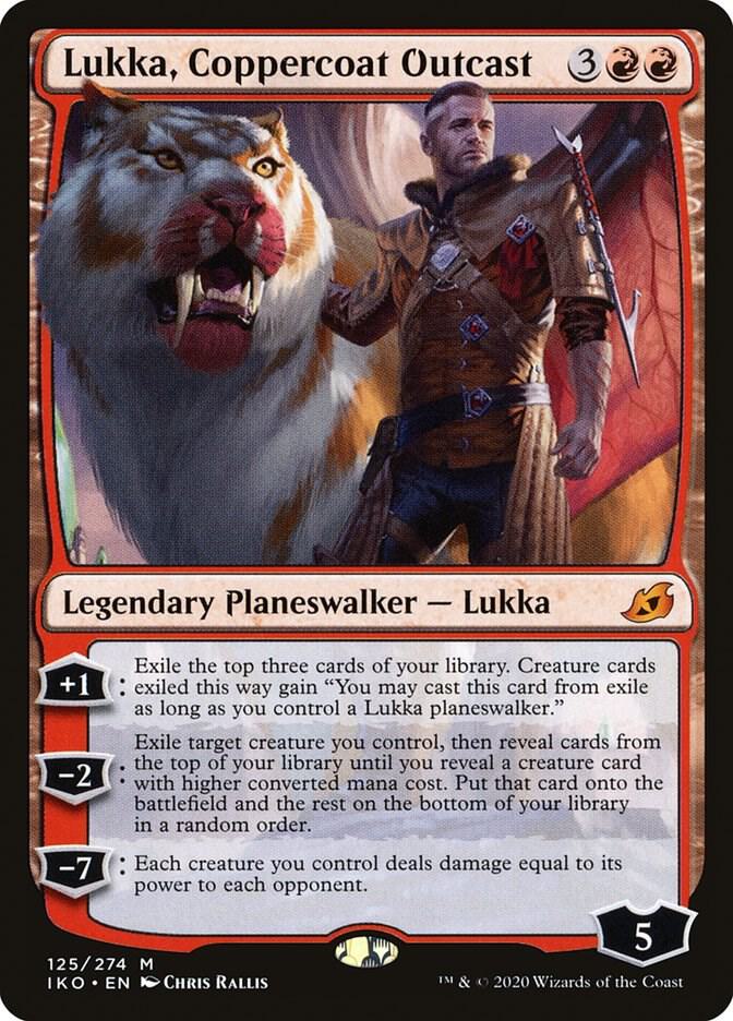 Lukka, Coppercoat Outcast 125 card from Ikoria: Lair of Behemoths