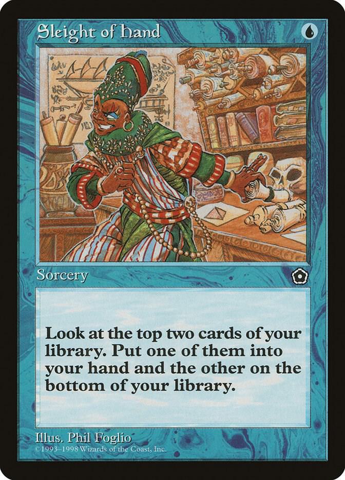 Sleight of Hand card from Portal Second Age