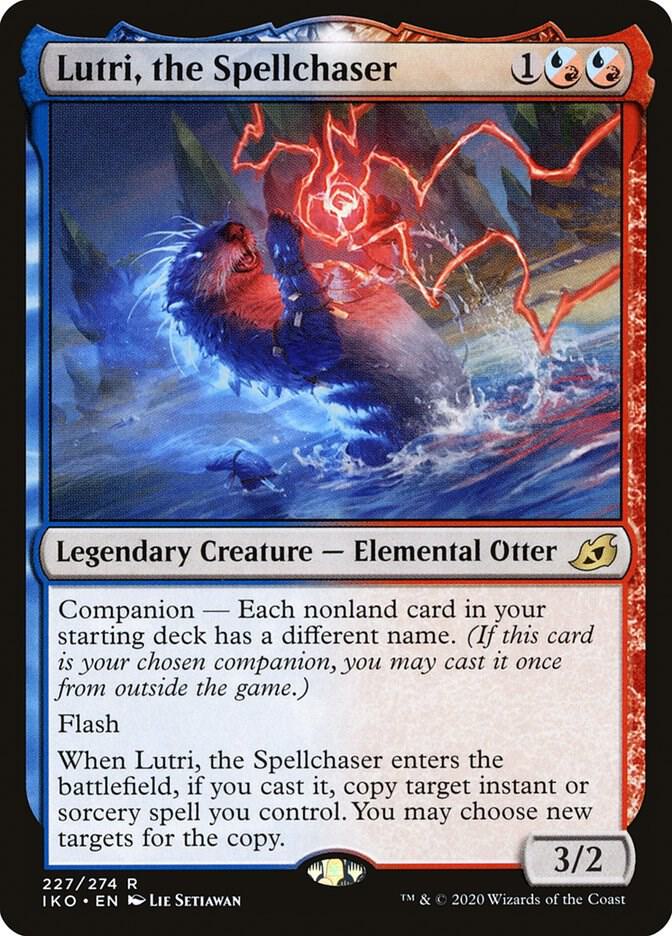 Lutri, the Spellchaser 227 card from Ikoria: Lair of Behemoths